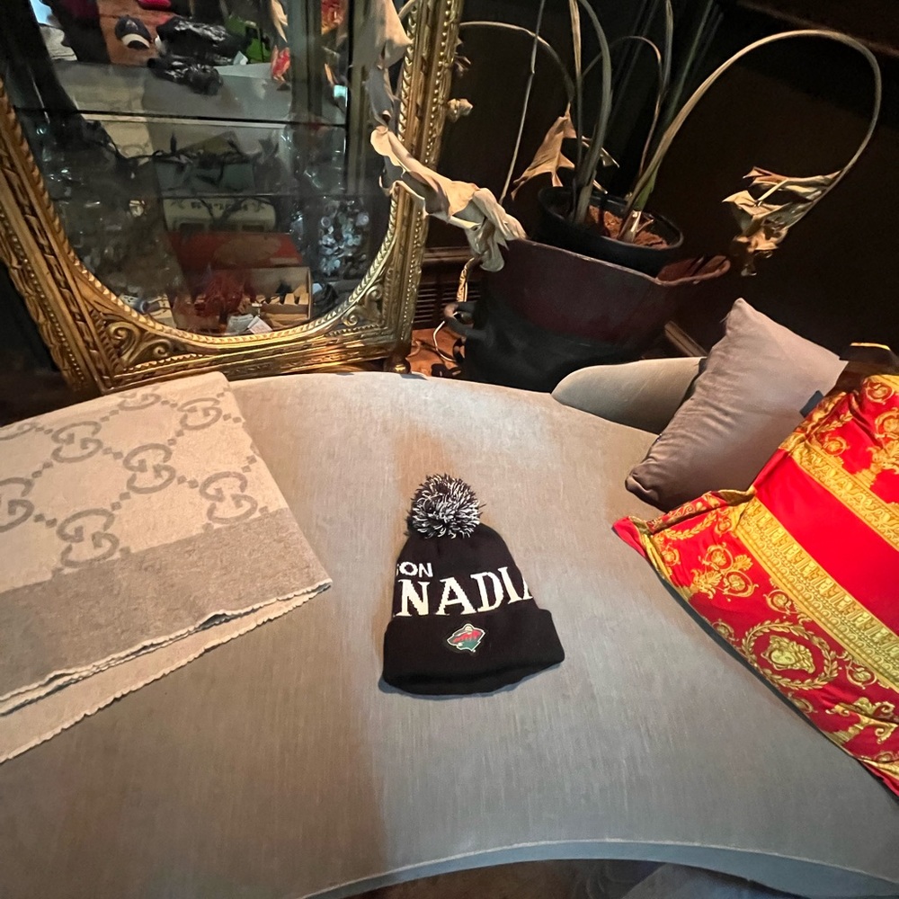 Black Beanie with Pom Pom